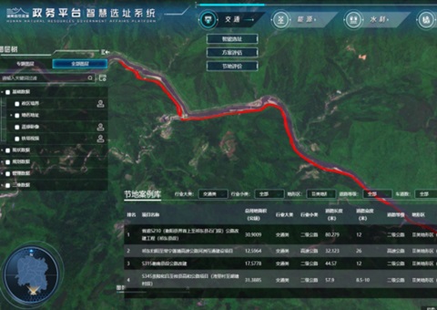 助力沉大项目早落地，湖南率先实现节地分析智能化 