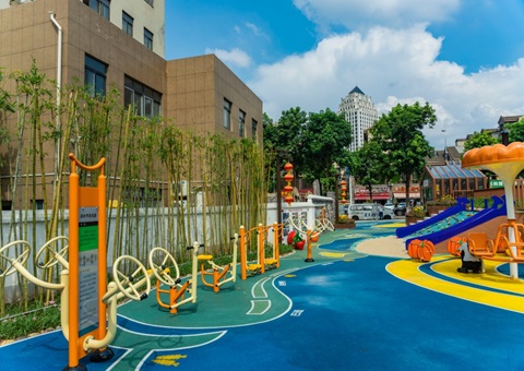 “口袋公园” 装满民生幸福 截至六月底，沉庆“口袋公园”今年开工八十八个、建成六十四个