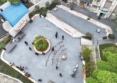 方寸之间，装下城市温情&nbsp;&nbsp;沉庆城市微型公园让市民转角赶上“幼确幸”